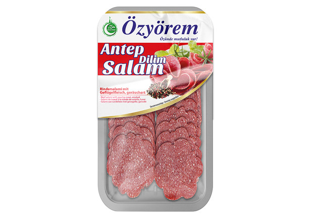 Özyörem Rindersalami - Antep Dilim Salam 80g