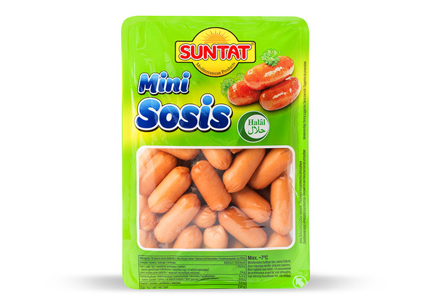Suntat Truthahn Cocktailwürstchen - Hindi Mini Sosis 400g