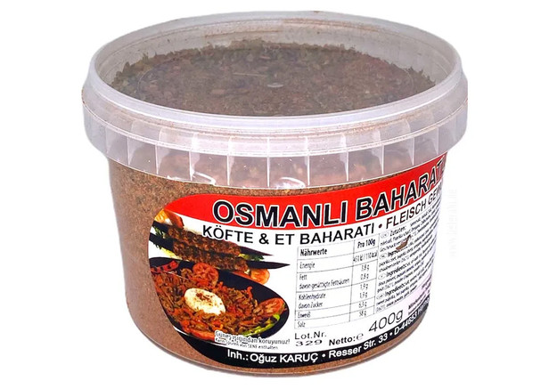 Osmanli Et Baharat - Köfte- und Fleisch- Gewürzmischung 400g