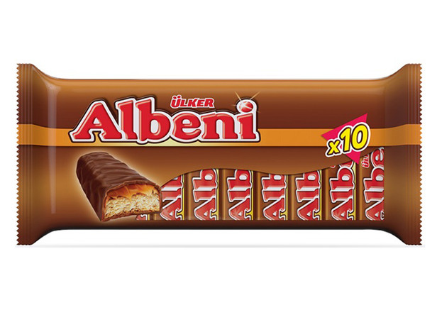 Ülker Albeni Karamell Biscuits - Cikolatali Karamelli Bisküvi 10x36g