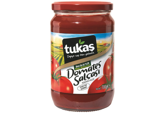 Tukas Tomatenmark - Domates Salcasi 720ml