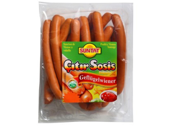 Suntat Geflügelwiener - Citir Sosis Hindi 800g