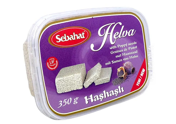 Sebahat Halva Mit Mohnsamen - Hashasli Helva 350g