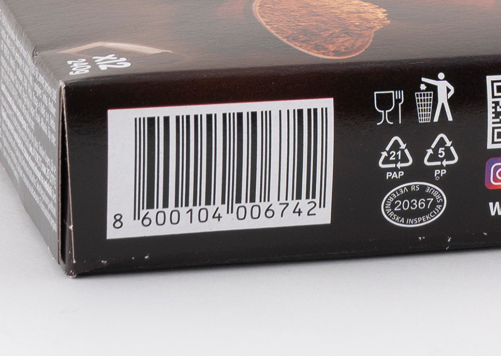 Medela štrudle brownie Süßer Kuchen mit einer Fruchtfüllung - Meyve dolgulu Kek 12x240gr