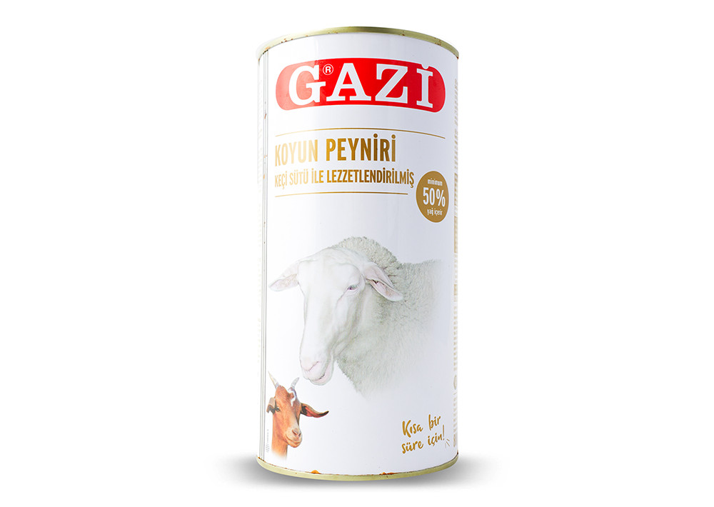Gazi Koyun Peyniri Keçi Sütü ile Lezzetlendirilmiş - Schafkäse mit Ziegenmilch Verfeinert 800g