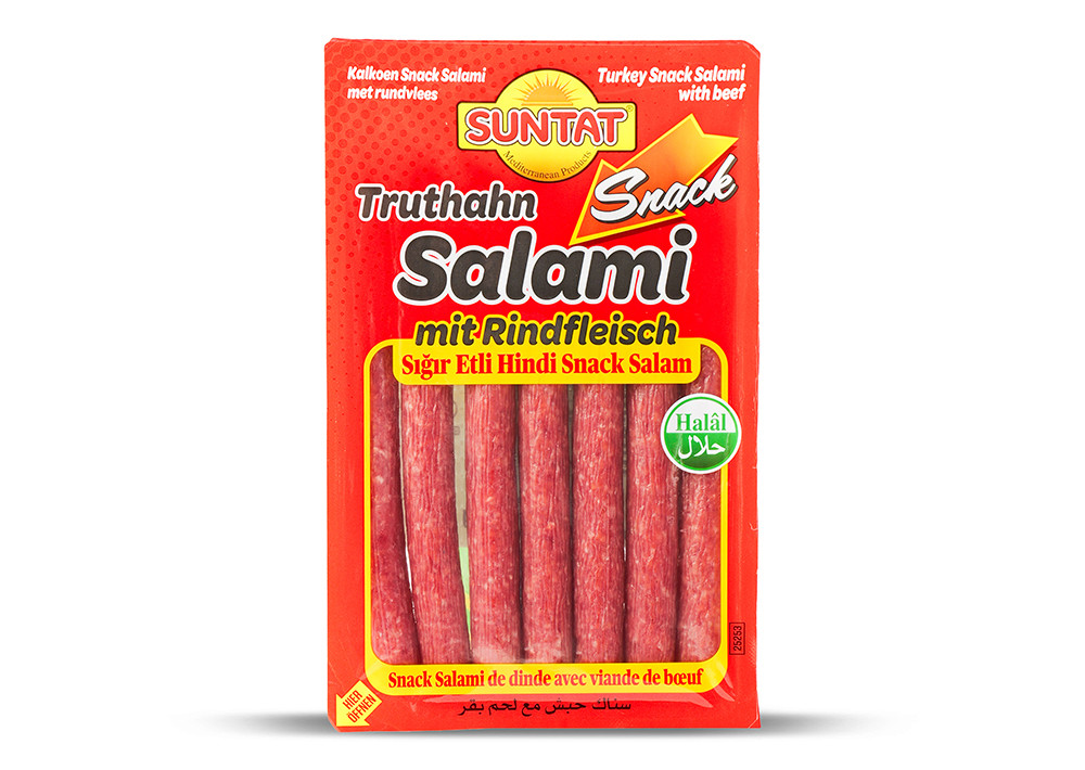 Suntat Truthahn Snack Salami - Hindi Snack Salami 175g