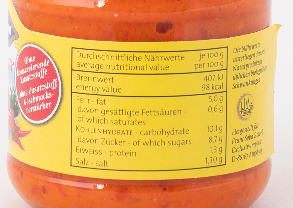 Sofko Ajvar Scharf - Ayvar Acı 350gr