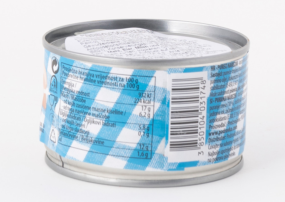 Podravka Pureci Narezak Putenaufschnitt - Hindi Söğüş 150gr