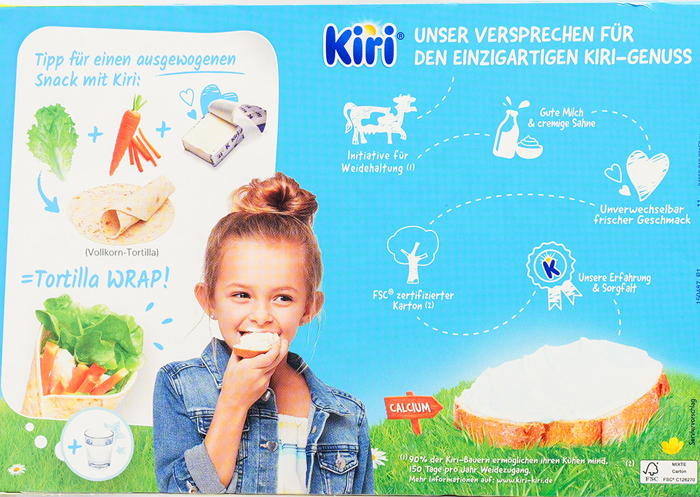 Kiri - Mit Sahne - Gastro Pack - Kiri Krem Gastro Paket 24*18 gr