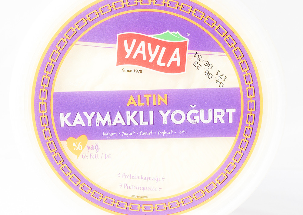 Yayla Joghurt mit Schichtrahm - Kaymakli Yogurt 800g