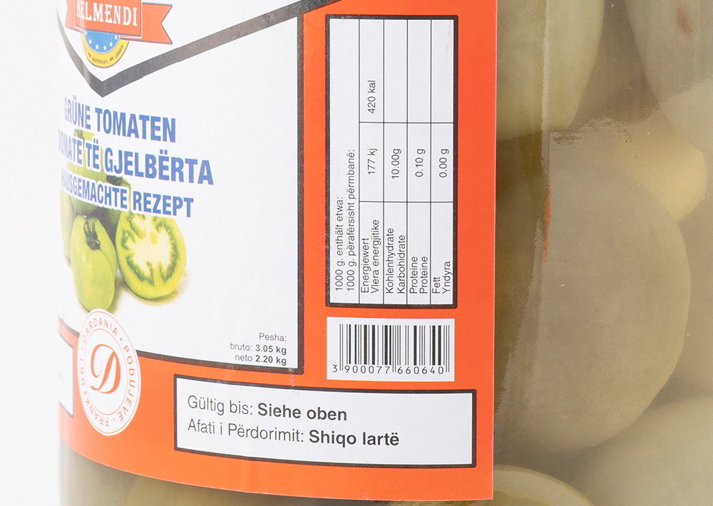 Kelmendi Grüne Tomaten - Yeşil Domates Turşusu