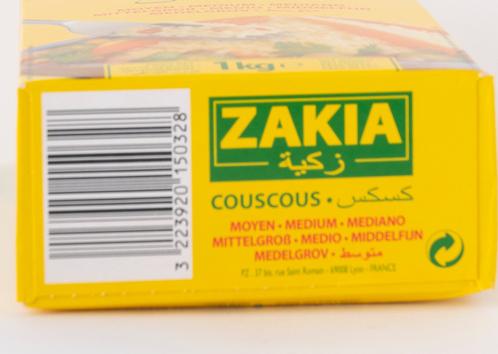 Zakia Couscous Medium 1kg