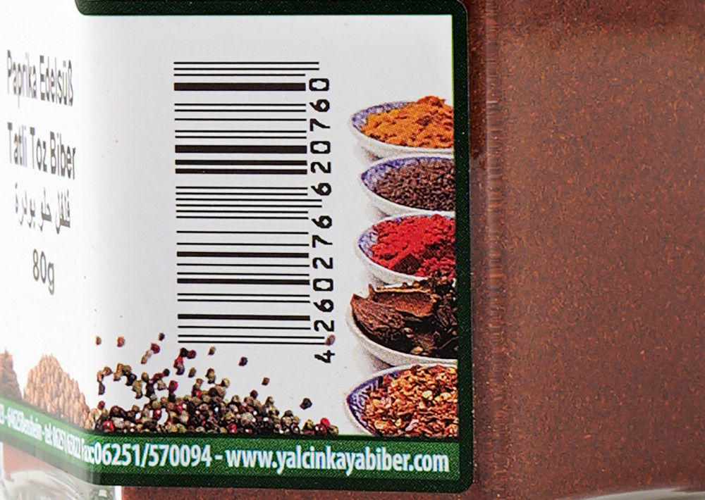 Yalcinkaya Paprika Edelsüß (Pulver) - Tatli Toz Biber 80g