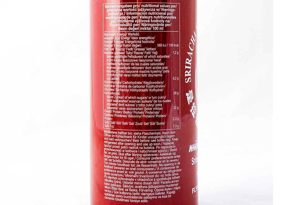 Flying Goose Sriracha Scharfe Chilisauce - Sriracha Acı Biber Sosu 730g