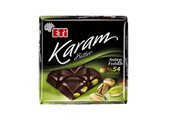 Eti Karam Zartbitterschokolade mit Pistazien - Fistikli Bitter Cikolata 60g