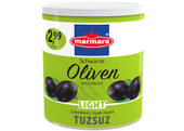 Marmara Schwarze Oliven (Salzarm & Entsteint) - Siyah Zeytin Cekirdeksiz Tuzsuz 350g