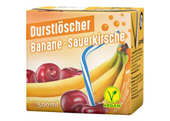 Durstlöscher Muz-Vişne aromali Meyve suyu, Banane-Sauerkirsche 500ml