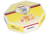 Koska Şeker İlavesiz Gül Limon Aromalı Lokum -  Turkish delight mit Rosen- und Zitronengeschmack ohne Zucker 160g