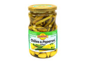 Suntat Chillies & Peperonie - Biberiye, Piri Piri Tursu 280g Glas