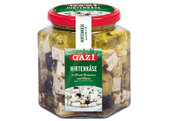 Gazi Hirtenkäsewürfel in Öl mit Kräutern und Oliven 300g