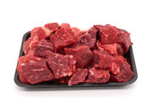 Rindergulasch mit Fett - Sığır Kuşbaşı Yağlı 500g