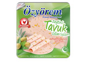 Özyörem Geflügelfleischwurst mit Oliven - Zeytinli Dilim Salam Premium 200g