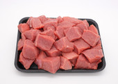 Kalbsgulasch mager - Süt Dana Kuşbaşı Yağsız 1Kg