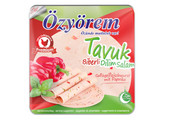 Özyörem  Geflügelfleischwurst mit Paprika - Biberli Tavuk Dilim Salam Premium 200g