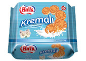 Halk Kremali Vanilyali Biskuvi 500g (10x50g)