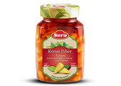 Sera Scharfe Peperoni in Tomatensosse - Soslu Körpe Biber 680g