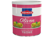 Marmara Grüne Oliven (Salzarm & Entsteint) - Yesil Zeytin Cekirdeksiz Tuzsuz 400g