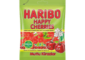 Haribo Happy Cherries Helal - Mutlu Kirazlar 80g