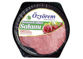 Özyörem Geflügelsalami mit Rindfleisch Salami - Dilim Salam 80g