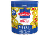 Marmara Grüne Oliven (Mit Roter Paprika) - Yesil Zeytin Biberli 400g