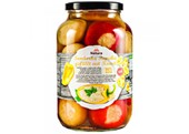 Natura Somborka Paprika gefüllt mit Kraut - Lahanalı Biber Turşusu 2500ml