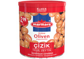 Marmara Klasik Grüne Oliven (Angeschnitten) - Yesil Zeytin Cizik 400g