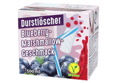 Durstlöscher Blueberry Marshmallow vegan 500ml