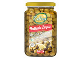 Zeliva Grüne Oliven mit Stein, aufgebrochen - Halhali Yesil Zeytin 900g
