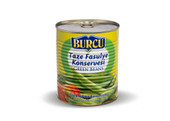 Burcu Grüne Bohnen - Taze Fasulye Konservesi 800g