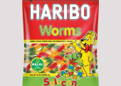 Haribo Worms Fruchtgummi Würmer 100g