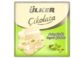 Ülker Cikolata Antep Fistikli Beyaz Kare 65g