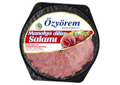 Özyörem Manolya Rindersalami mit Geflügelfleisch - Dilim Salam 80g