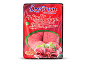 Özyörem Geflügelsalami mit Rindfleisch, Geräuchert  - Dilimli Hindi Salam 400gr