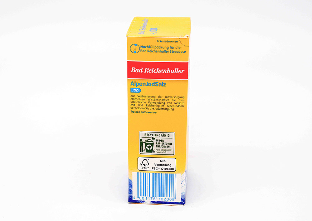 Bad Reichenhaller Alpenjodsalz - Alp İyot Tuzu 500 g