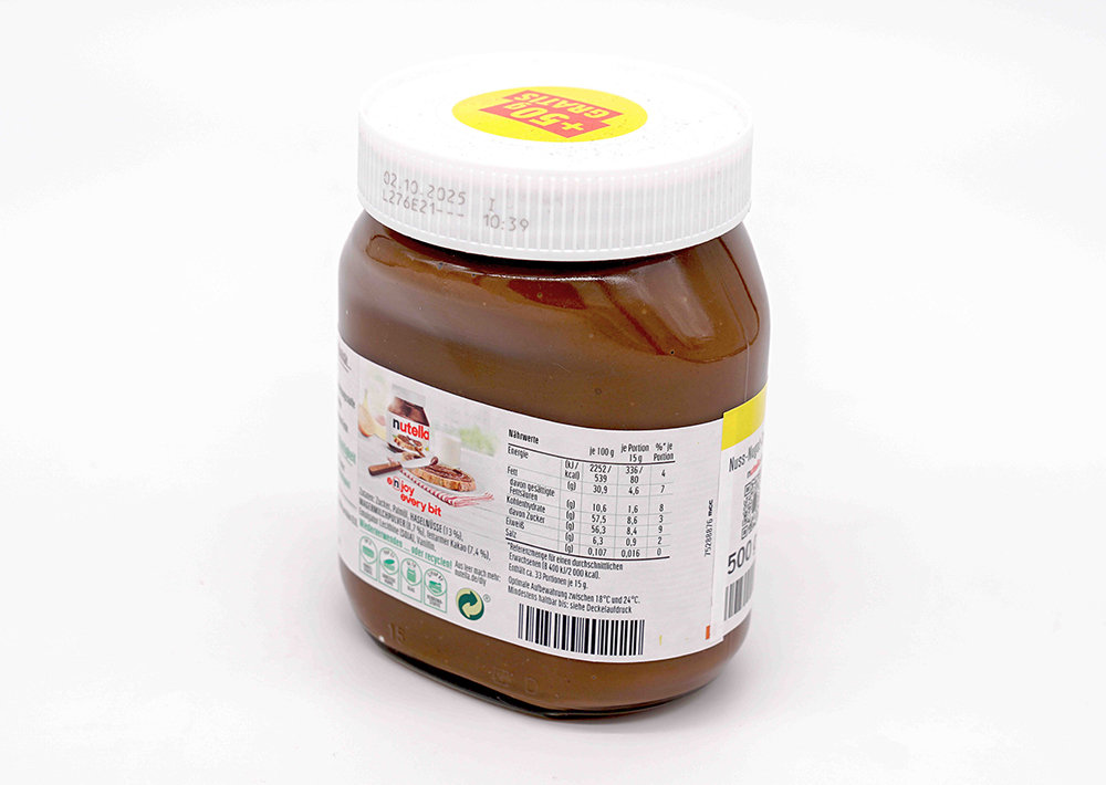 Nutella Nuss-Nugat-Creme - Kakaolu Fındık Kreması 500 g