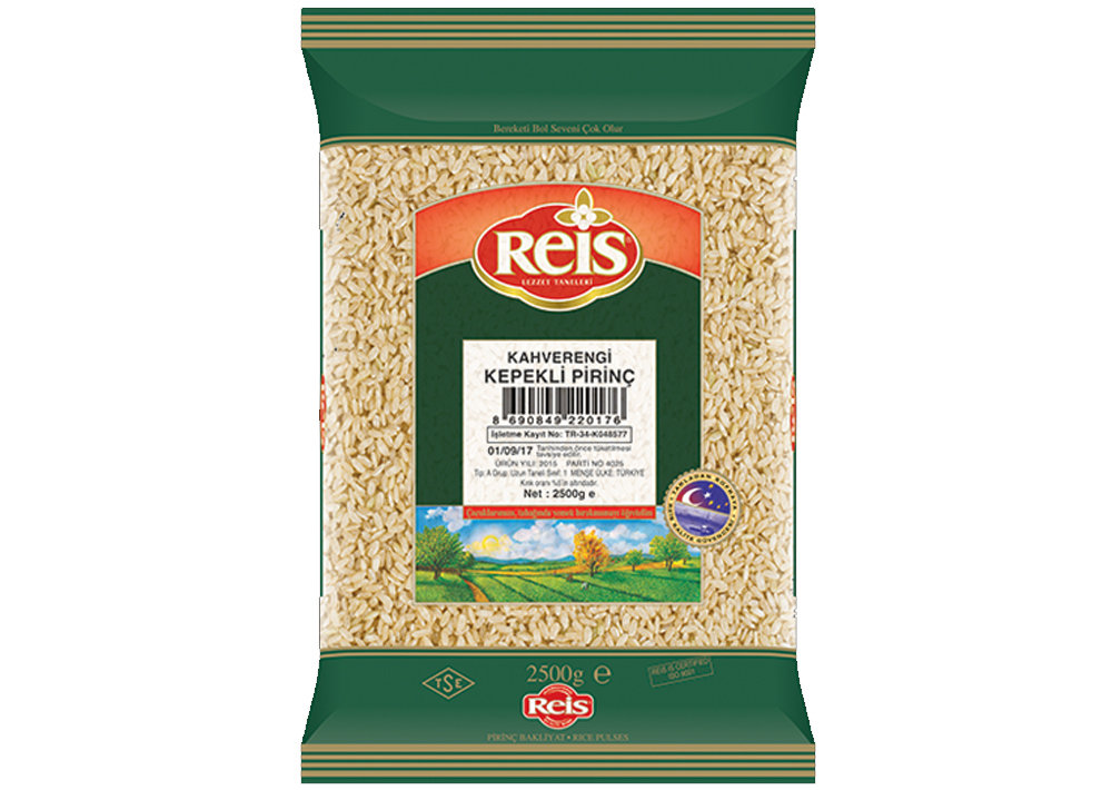 Reis Ganzet Reis - Kepekli Pirinç 1kg
