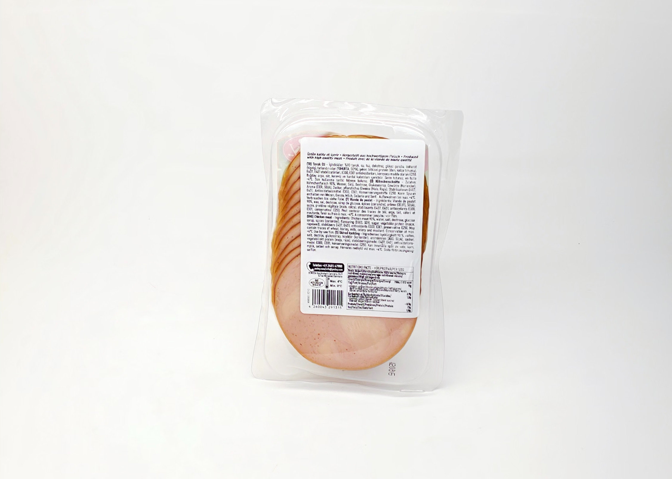 Yedoy Hühnerbrustschnitte - Tavuk Göğsü 150g