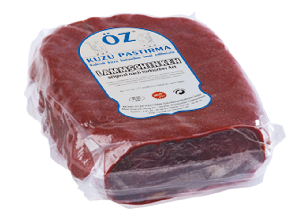 Öz Kayseri Lammschinken am Stück - Kuzu Pastirma 1000g