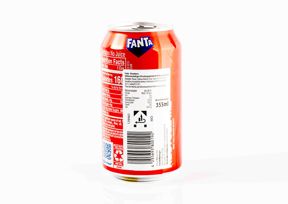 Fanta Strawberry- Çilek Aromalı Gazlı İçecek 355 ml