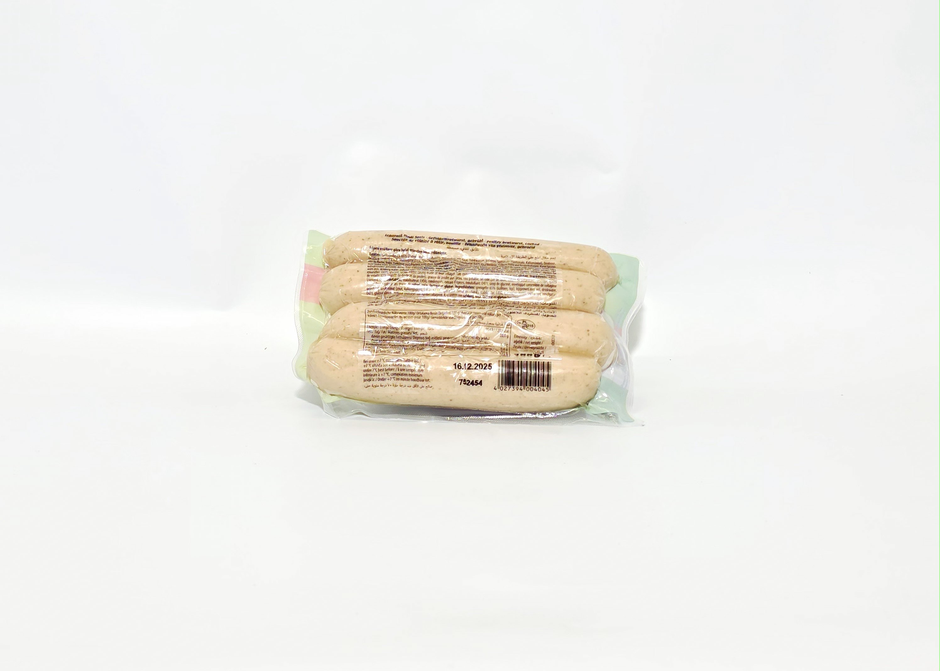 Yayla Truthahn Grillwurst -  Izgaralık Hindi Sosis 400g